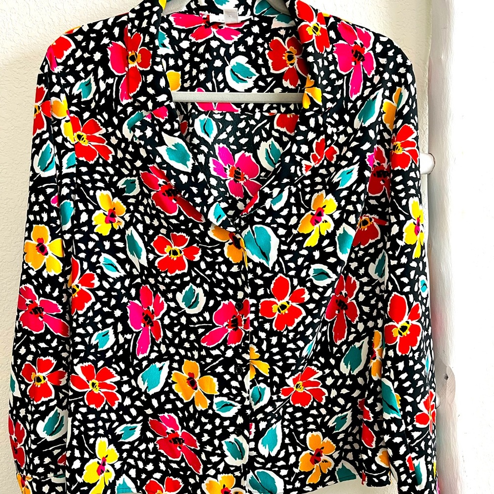Topshop button up blouse